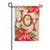 Vintage Joy Poinsettia Garden Flag