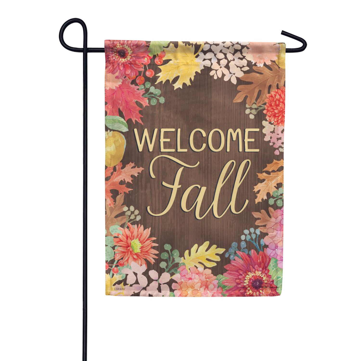 Velvet Blooms Garden Flag