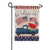 Patriotic Truck Double Sided Garden Flag