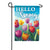 Spring Tulips Double Sided Garden Flag