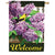 Lilac Bucket House Flag