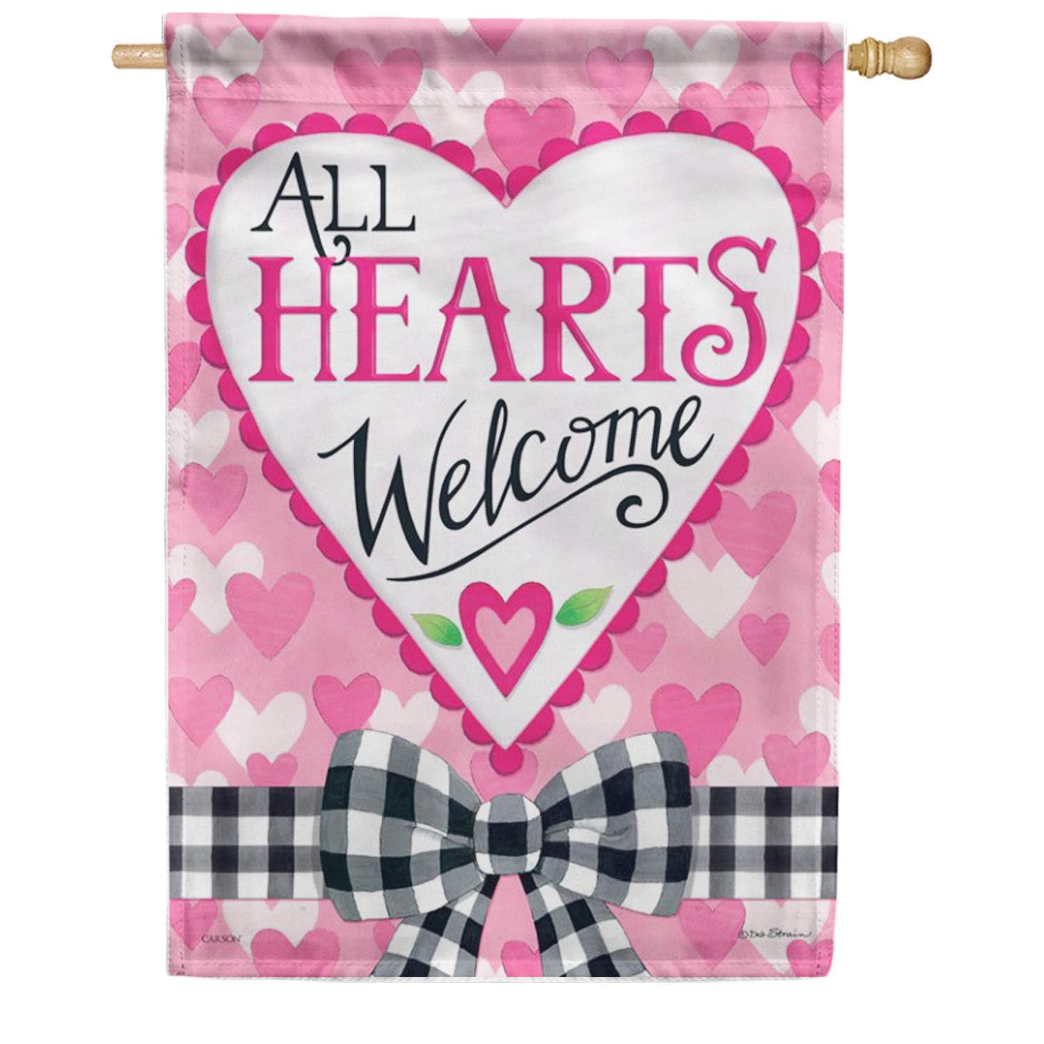 All Hearts Welcome House Flag