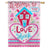 Love Shack House Flag