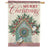 Christmas Chickadee House House Flag