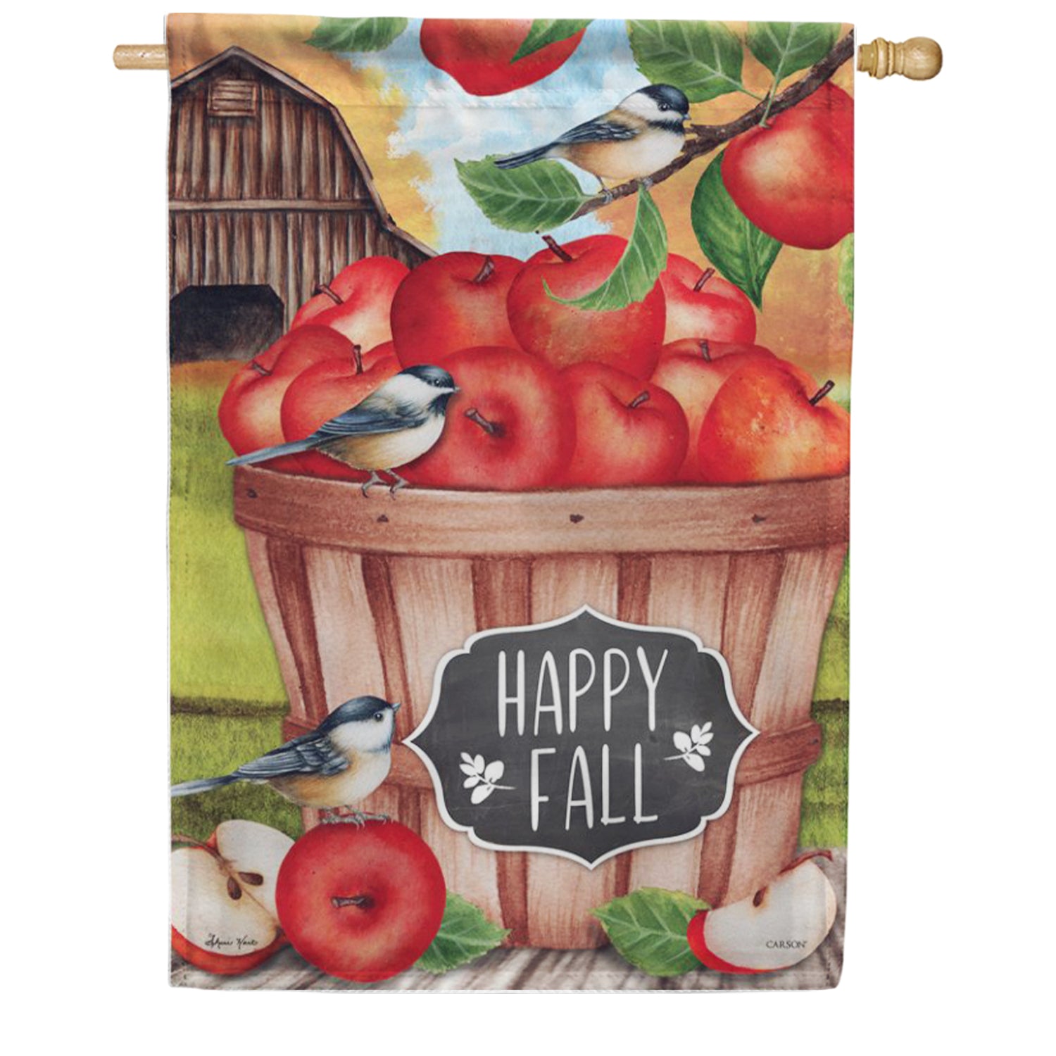 Apple Harvest House Flag