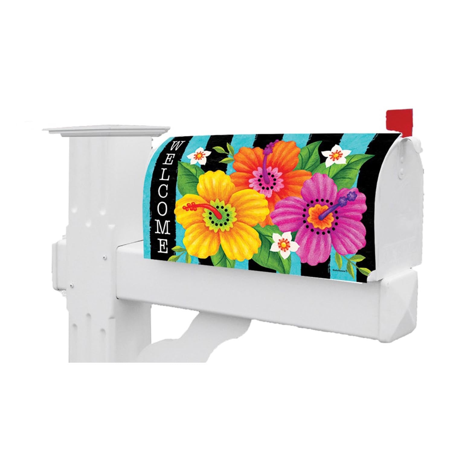 Be Still Floral Large Mailbox Makeover