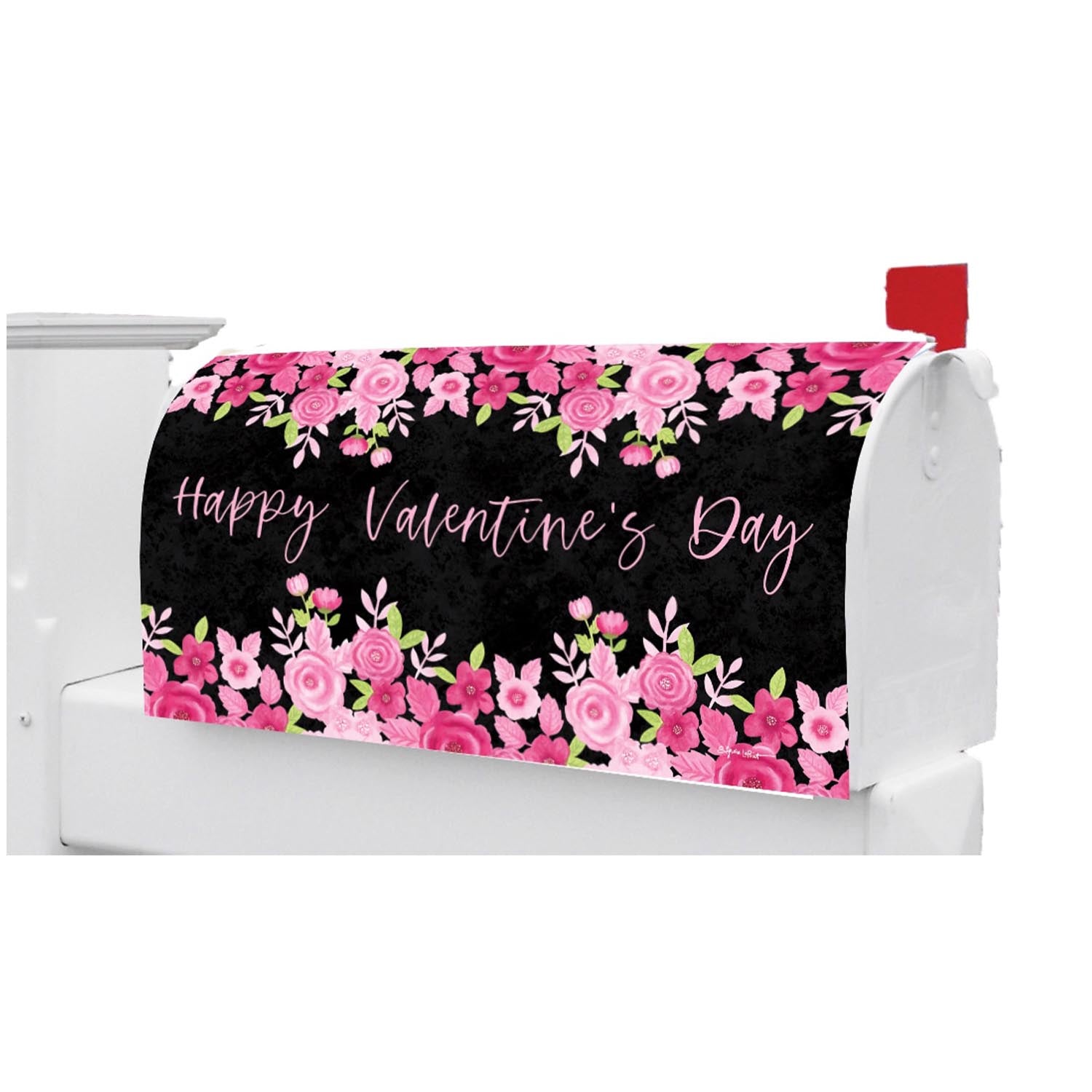 Valentine's Floral Mailbox Makeover