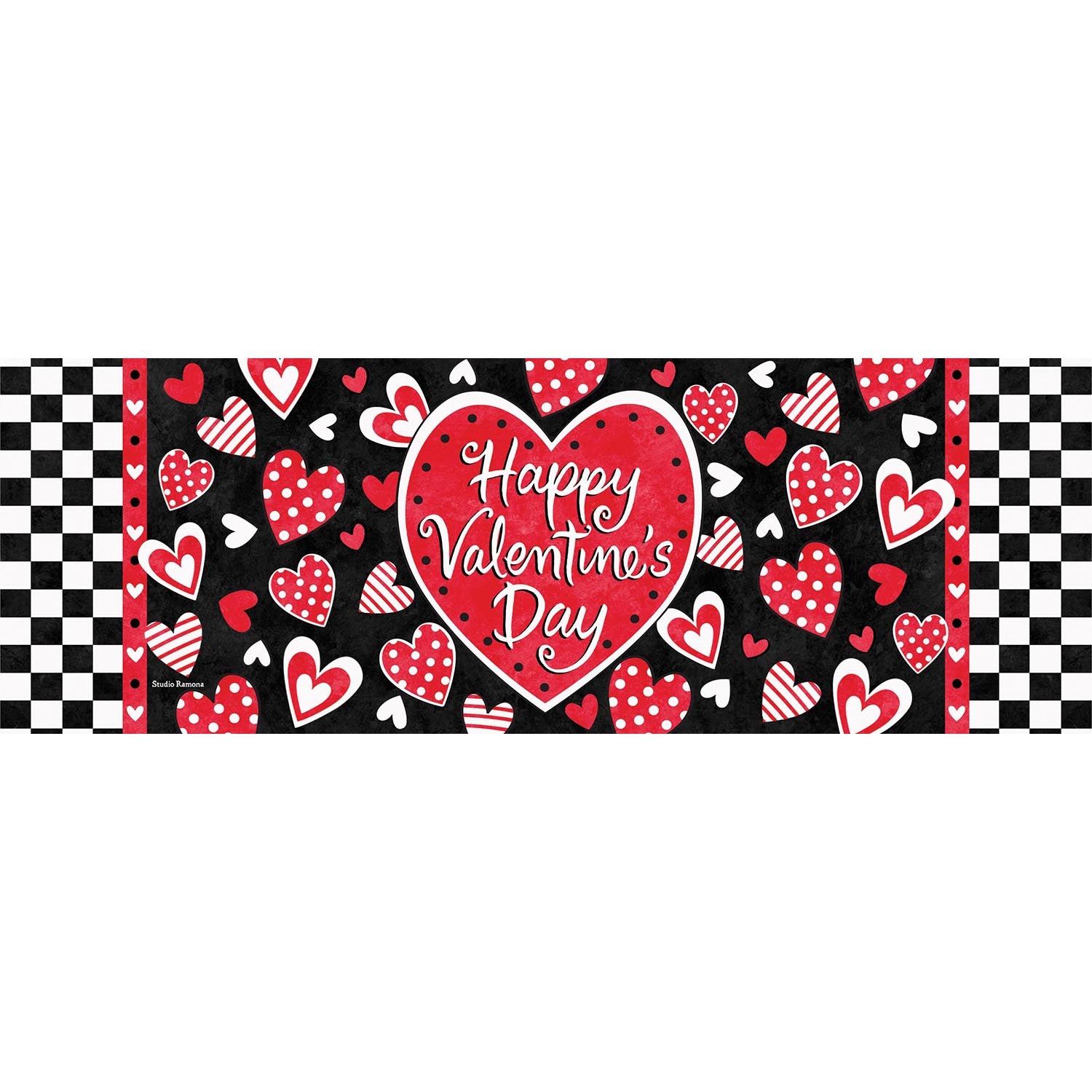 Valentine's Check Signature Sign