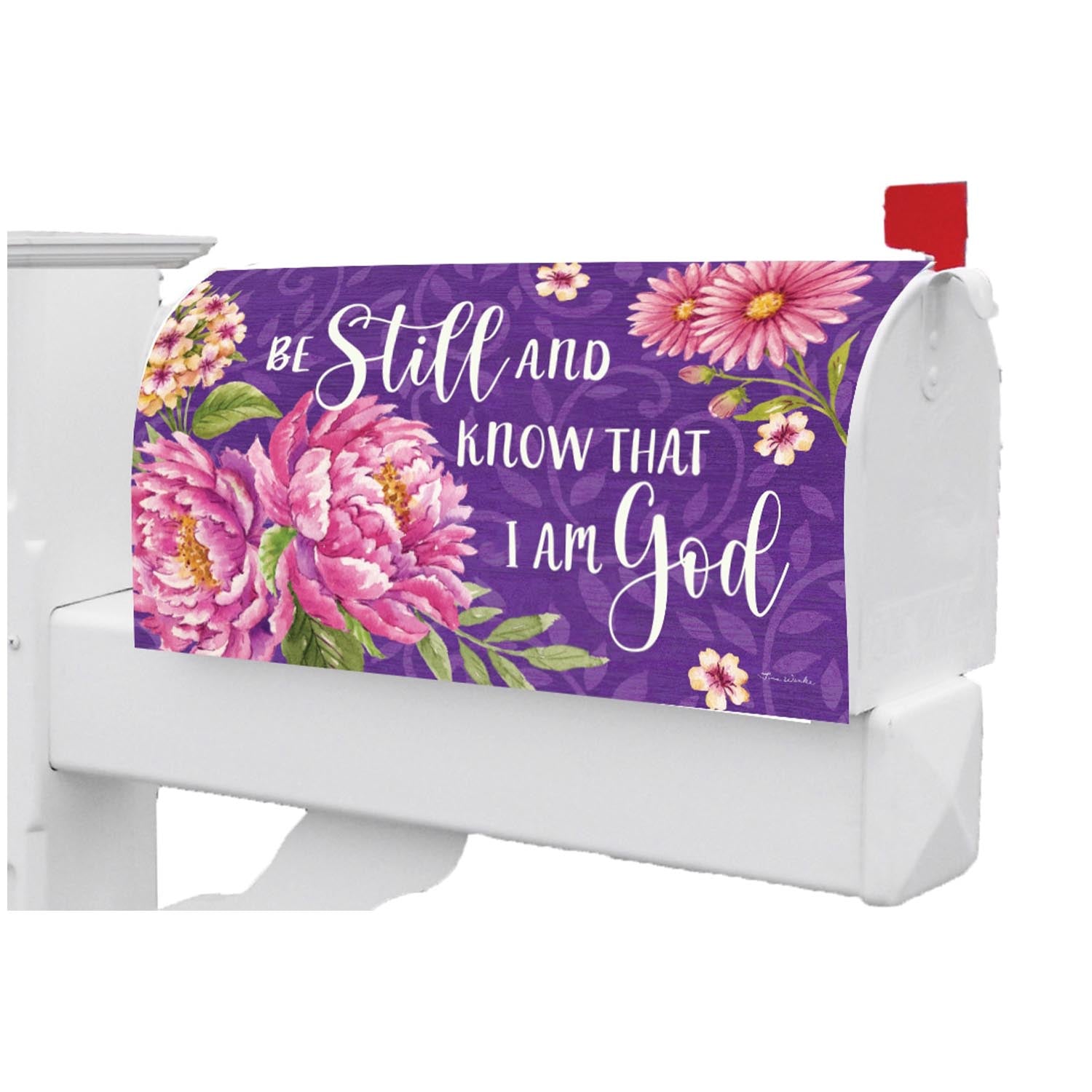 Be Still Floral Mailbox Makeover