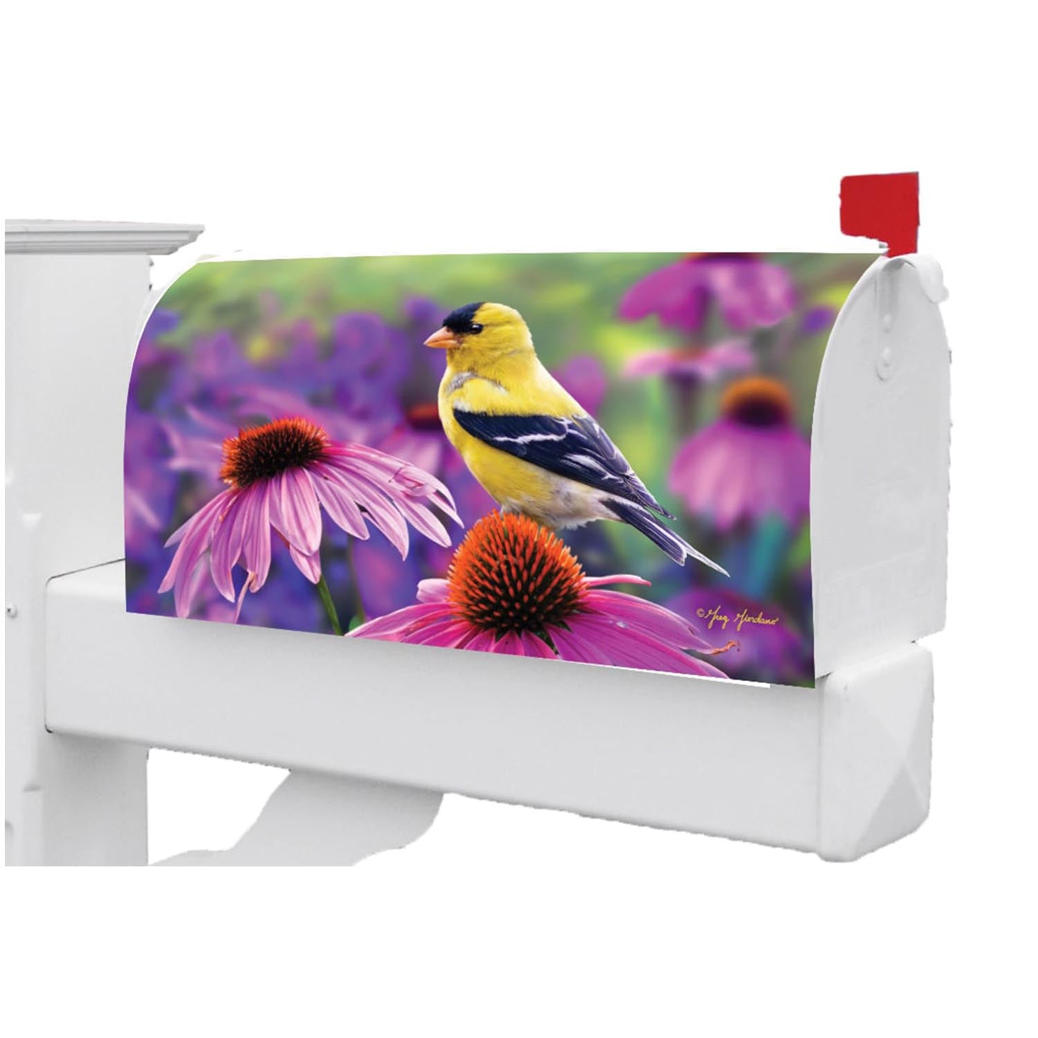 Goldfinch Glory Mailbox Makeover