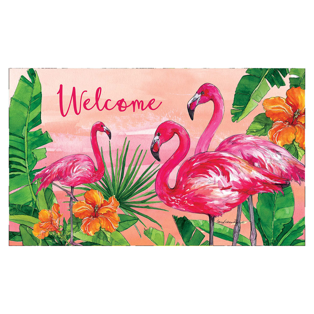 Flamingo Sunset Mat