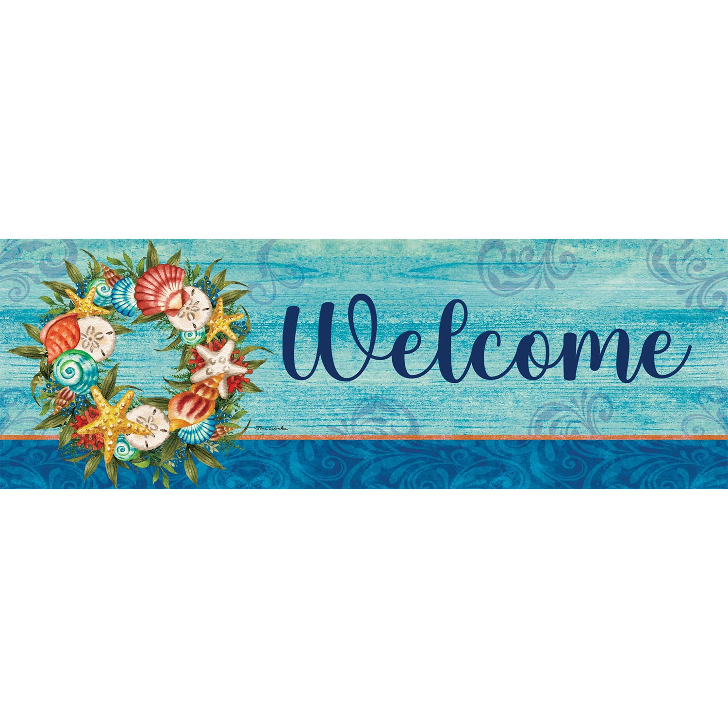 Sea Star Wreath Signature Sign