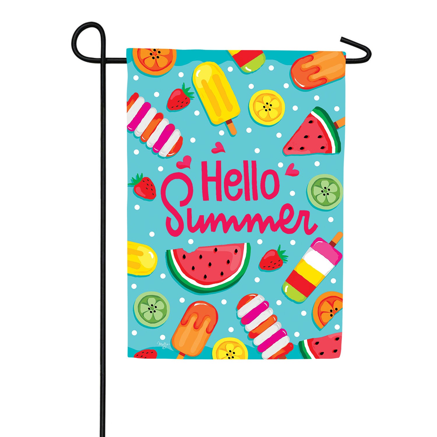 Popsicles Double Sided Garden Flag