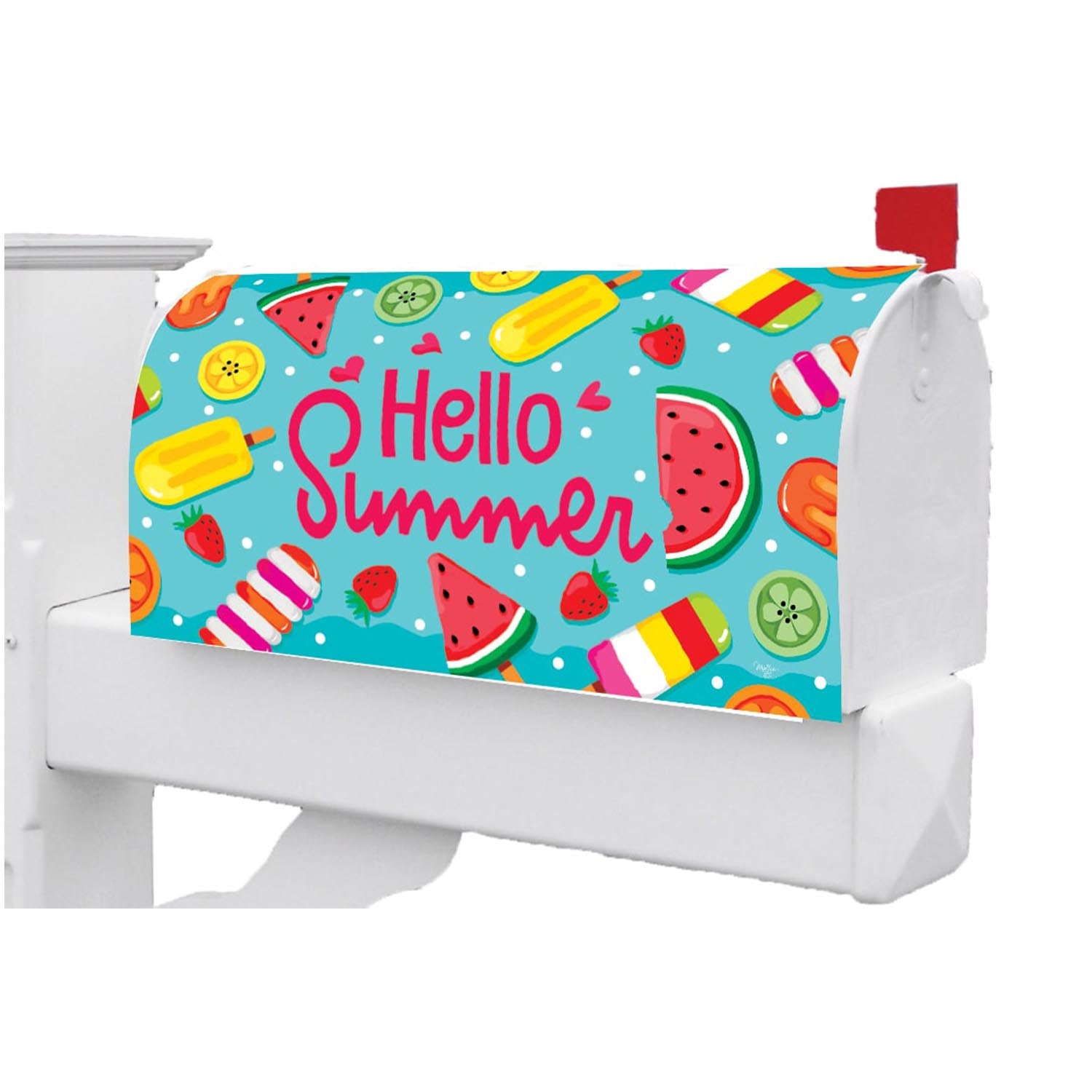 Popsicles Mailbox Makeover