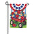 Patriotic Wagon Double Sided Garden Flag