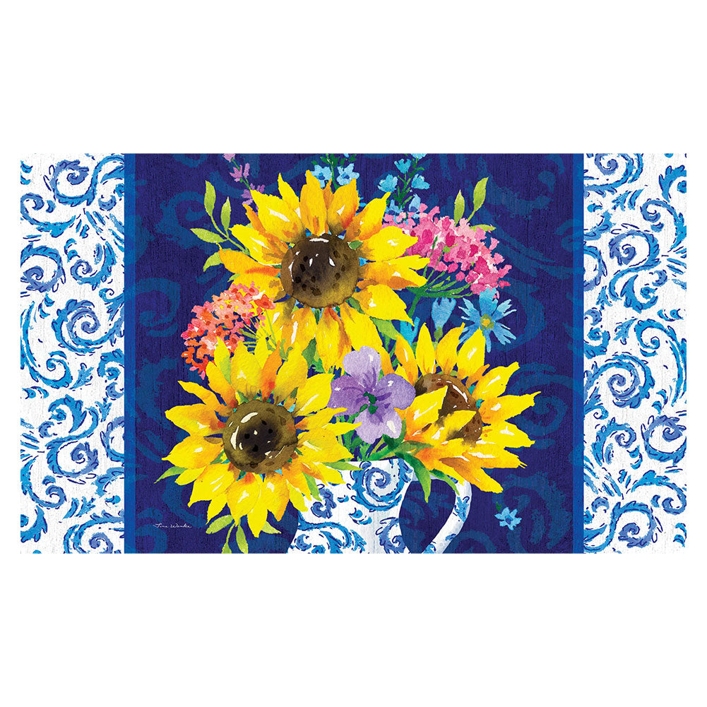 Sunflower Chinoserie Mat