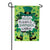 Irish Kisses Applique Garden Flag