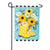 Yellow Rain Boots Applique Garden Flag