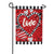 Love Heart Applique Garden Flag