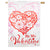 Love Birds Moire House Flag