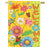 Welcome Spring Double Sided Suede House Flag 28x40