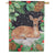 Woodland Peace on Earth Deer Double Sided House Flag