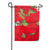 Poinsettias Double Sided Suede House Flag