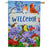 Visiting Bird Friends Double Sided Suede House Flag 28x40