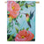 Hummingbird Double Sided Suede House Flag 28x40