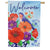 Bluebird Blooms Double Sided Suede House Flag 28x40