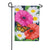 Gerbera Daisy Double Sided Burlap Garden Flag