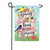 Spring Sign Burlap Garden Flag