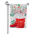 Christmas Charm Reversible Burlap Garden Flag