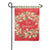 Tis the Season Wreath Burlap Garden Flag