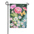 Ranunculus Romance Double Sided Burlap Garden Flag