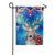 Santa's Reindeer Lustre Garden Flag