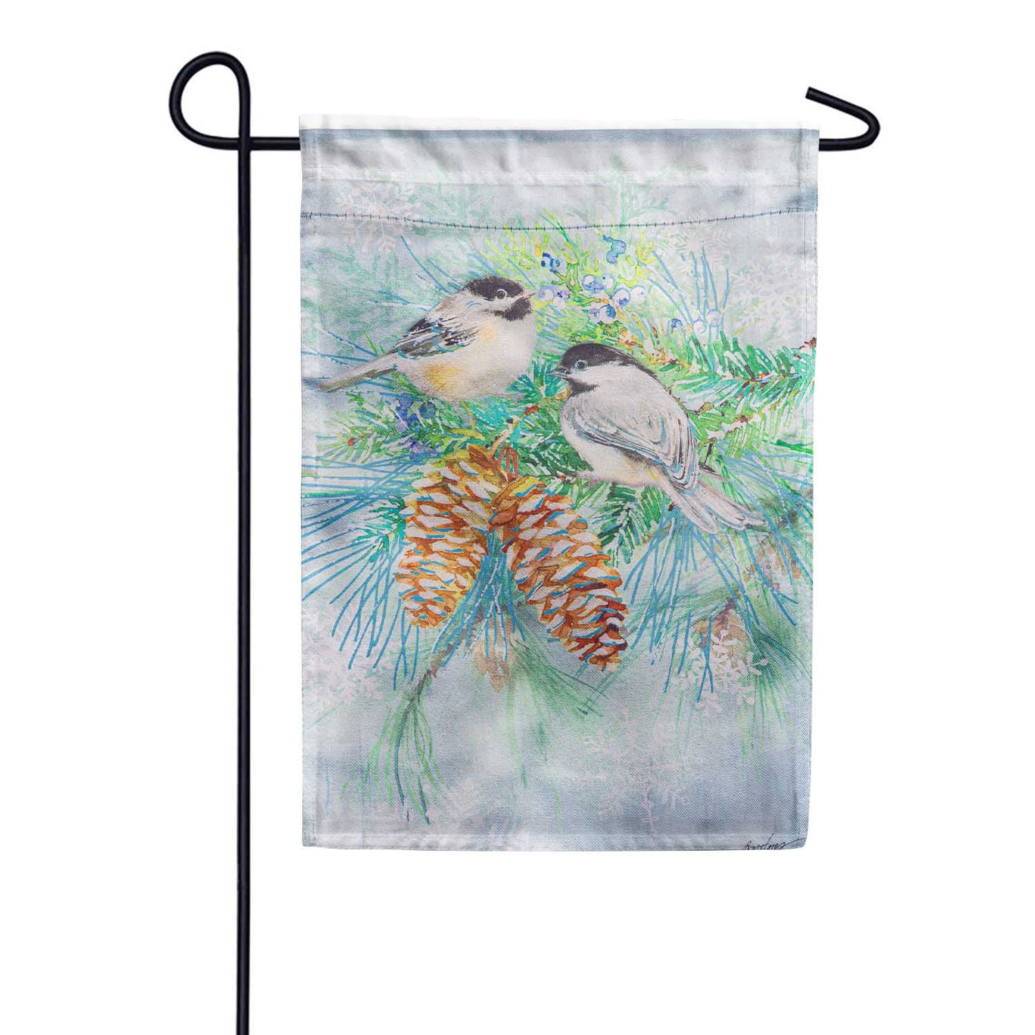 Winter Frost Garden Flag