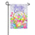 Evergreen Easter Egg Basket Garden Flag