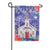 Holy Night Moire Garden Flag