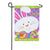 Evergreen Happy Easter Bunny Garden Flag