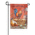 Chicken in Barn Suede Double Sided Garden Flag