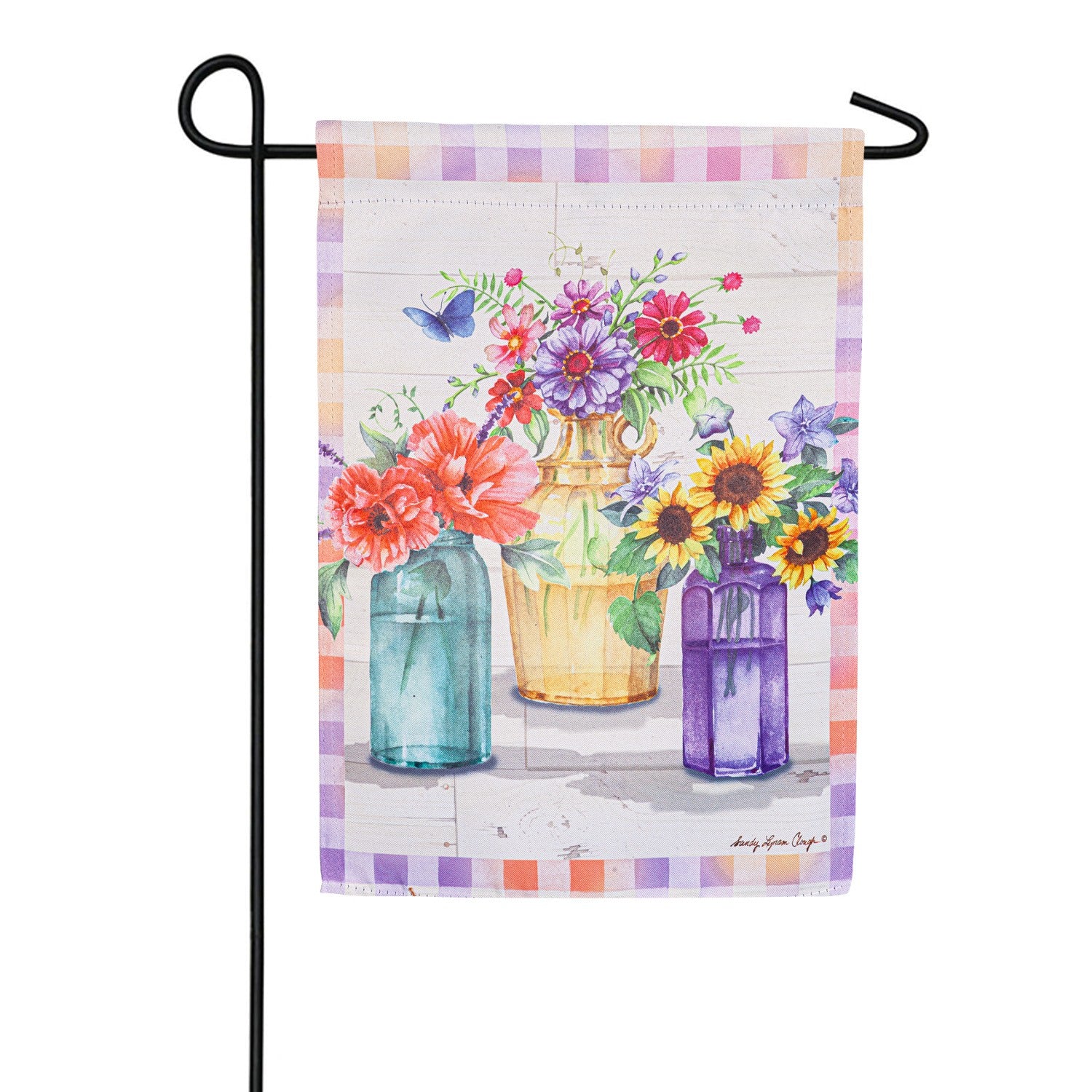 Patchwork Garden Garden Flag