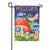 Welcome Mushroom Garden Flag