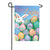 Happy Easter Multi Eggs Garden Flag