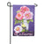 Bucket of Peonies Double Sided Garden Flag