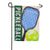 Pickleball Suede Double Sided Garden Flag