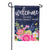 Welcome To Our Home Linen Garden Flag