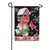 Joyful Cardinal Winter Visit Suede Double Sided Garden Flag