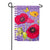 Poppy Welcome Double Sided Garden Flag