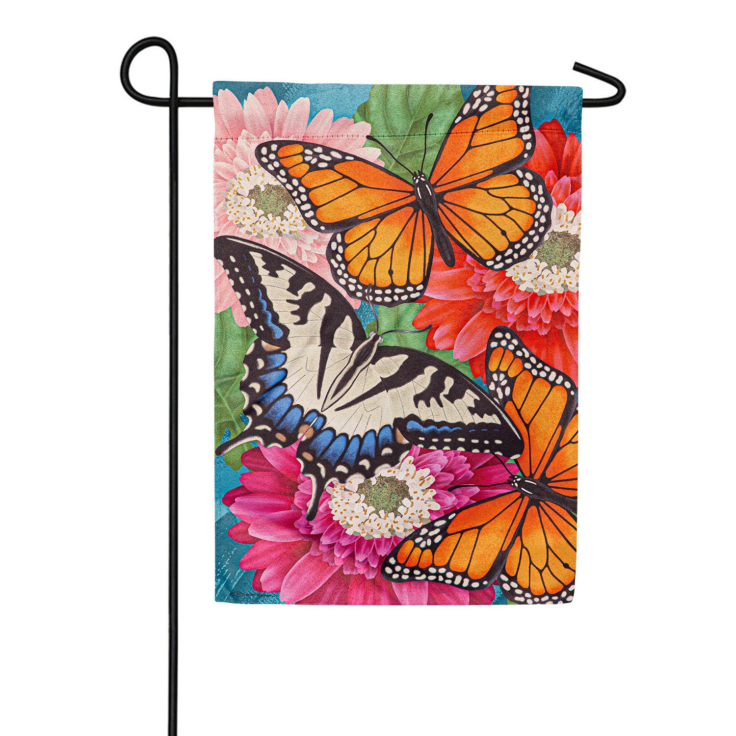 Mother Monarch Double Sided Garden Flag